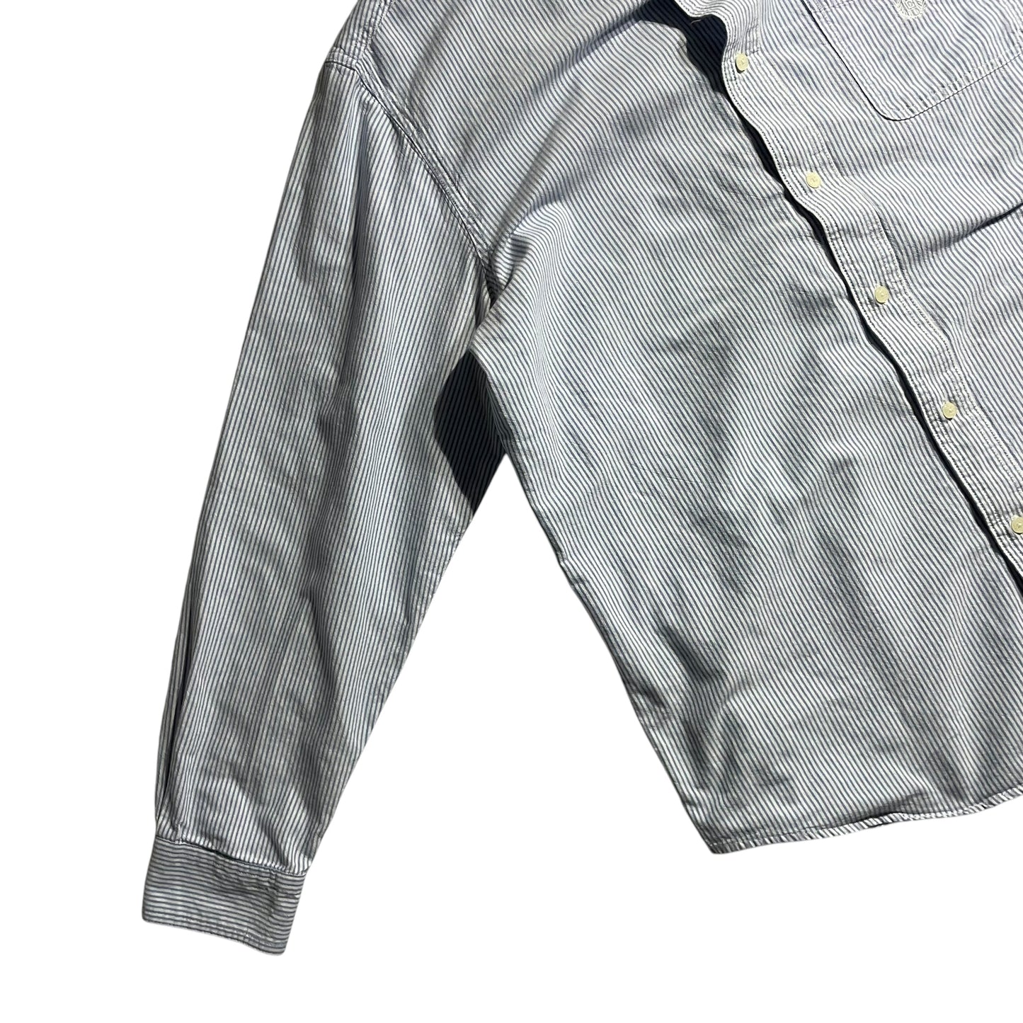 【USED】Chaps L/SL Stripe BD Shirt