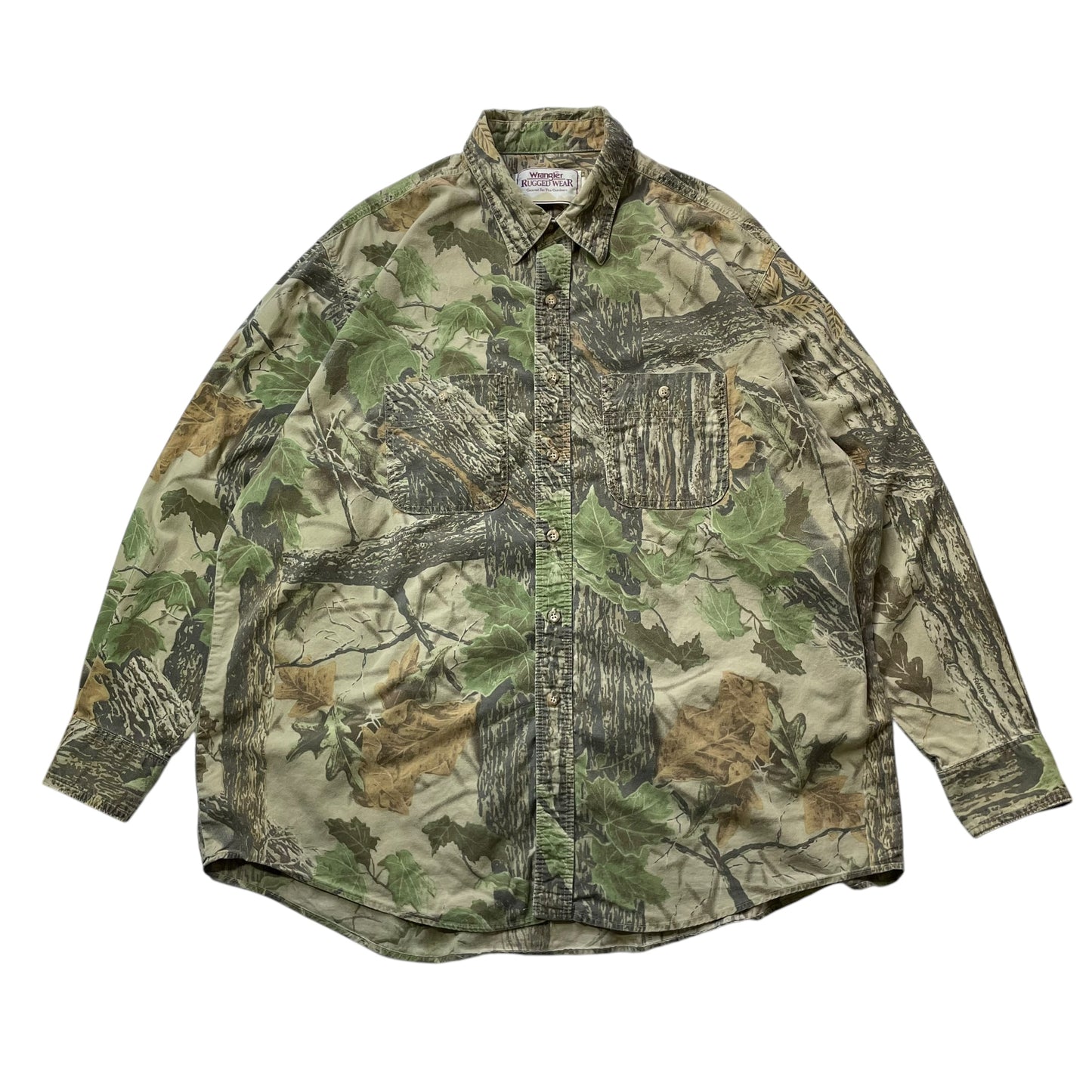 【USED】Wrangler Realtree Camo Shirt