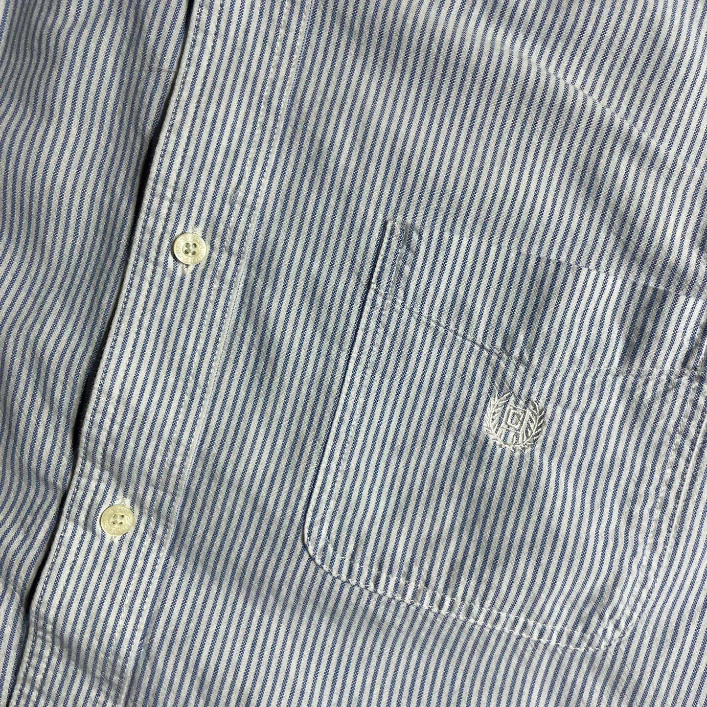 【USED】Chaps L/SL Stripe BD Shirt