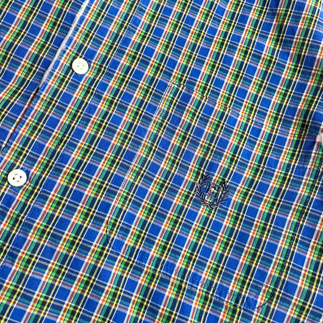【USED】Chaps L/SL Check BD Shirt
