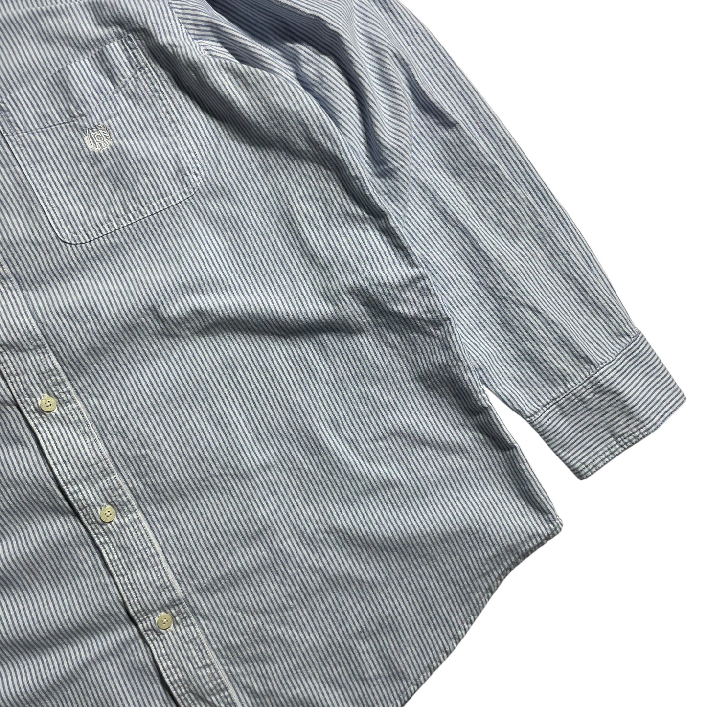 【USED】Chaps L/SL Stripe BD Shirt