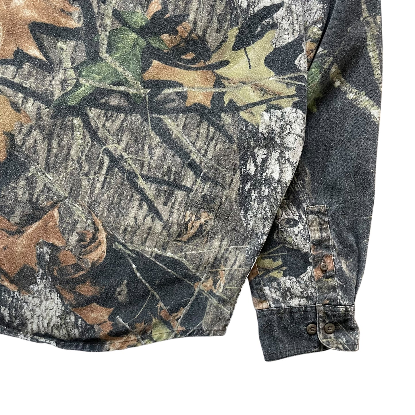 【USED】MOSSY OAK Realtree Camo Shirt