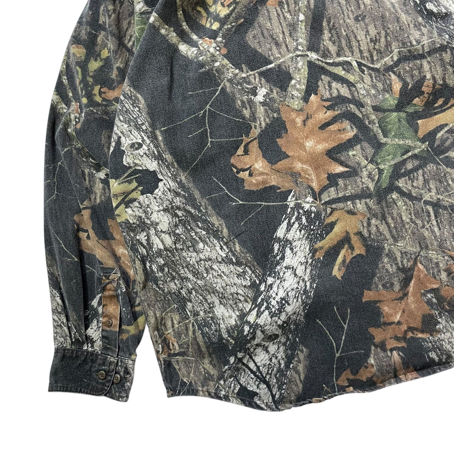 【USED】MOSSY OAK Realtree Camo Shirt