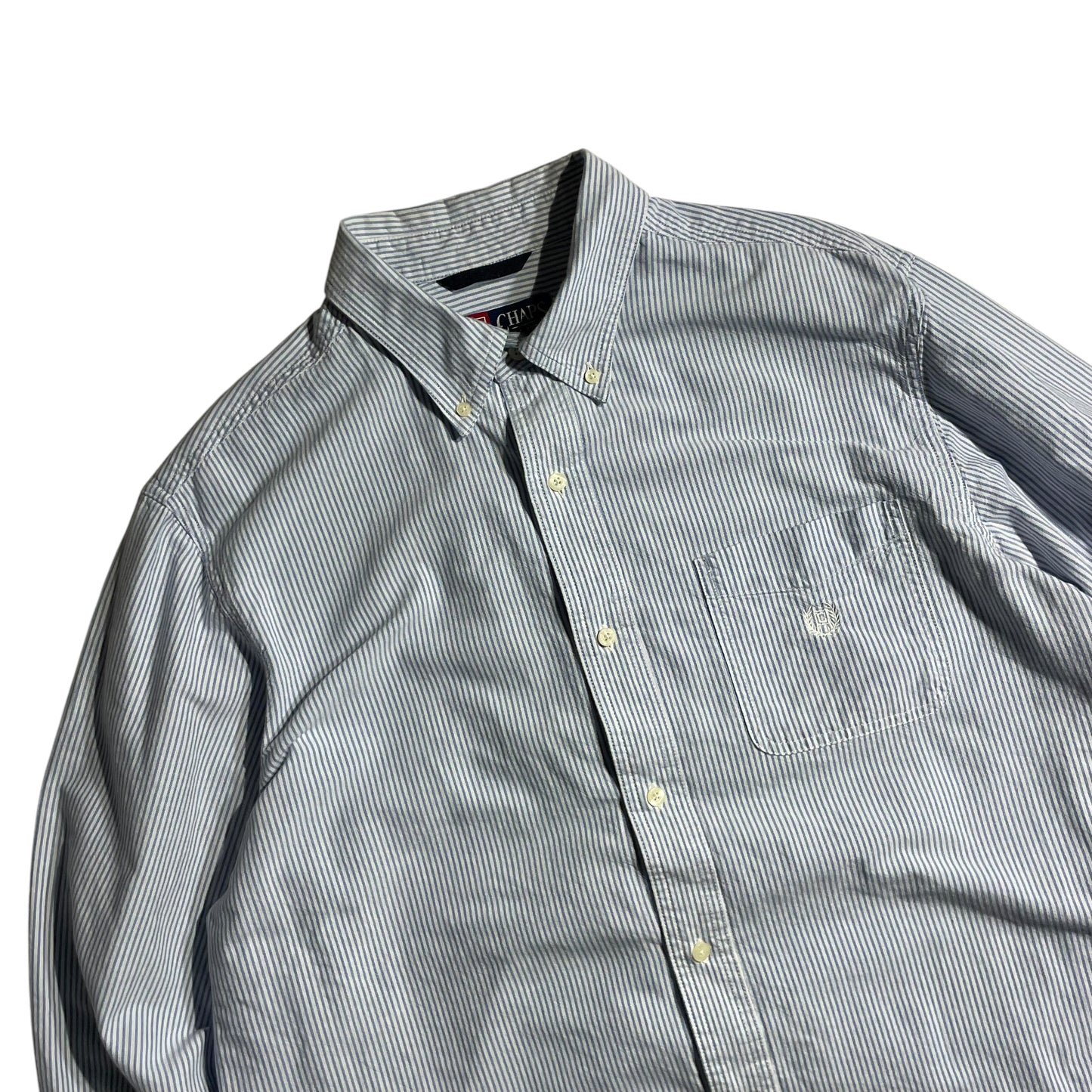 【USED】Chaps L/SL Stripe BD Shirt
