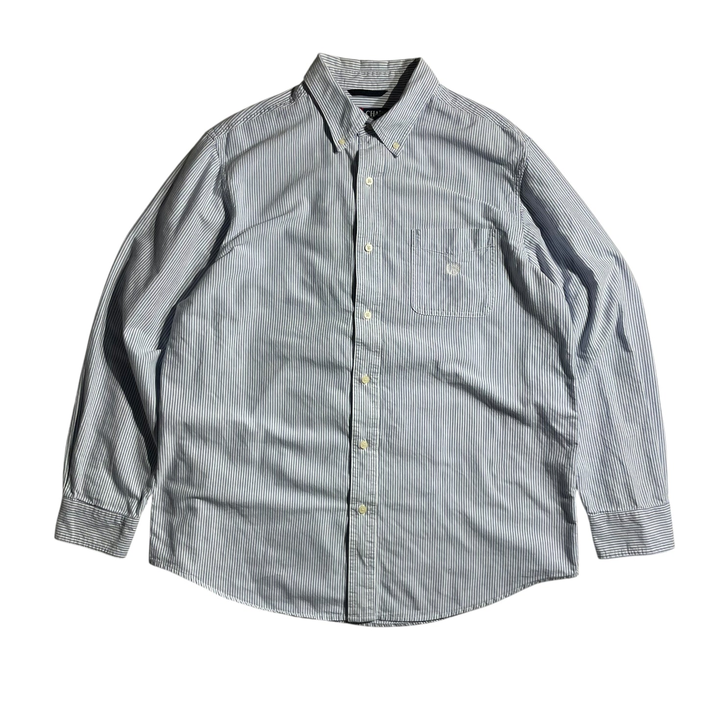 【USED】Chaps L/SL Stripe BD Shirt