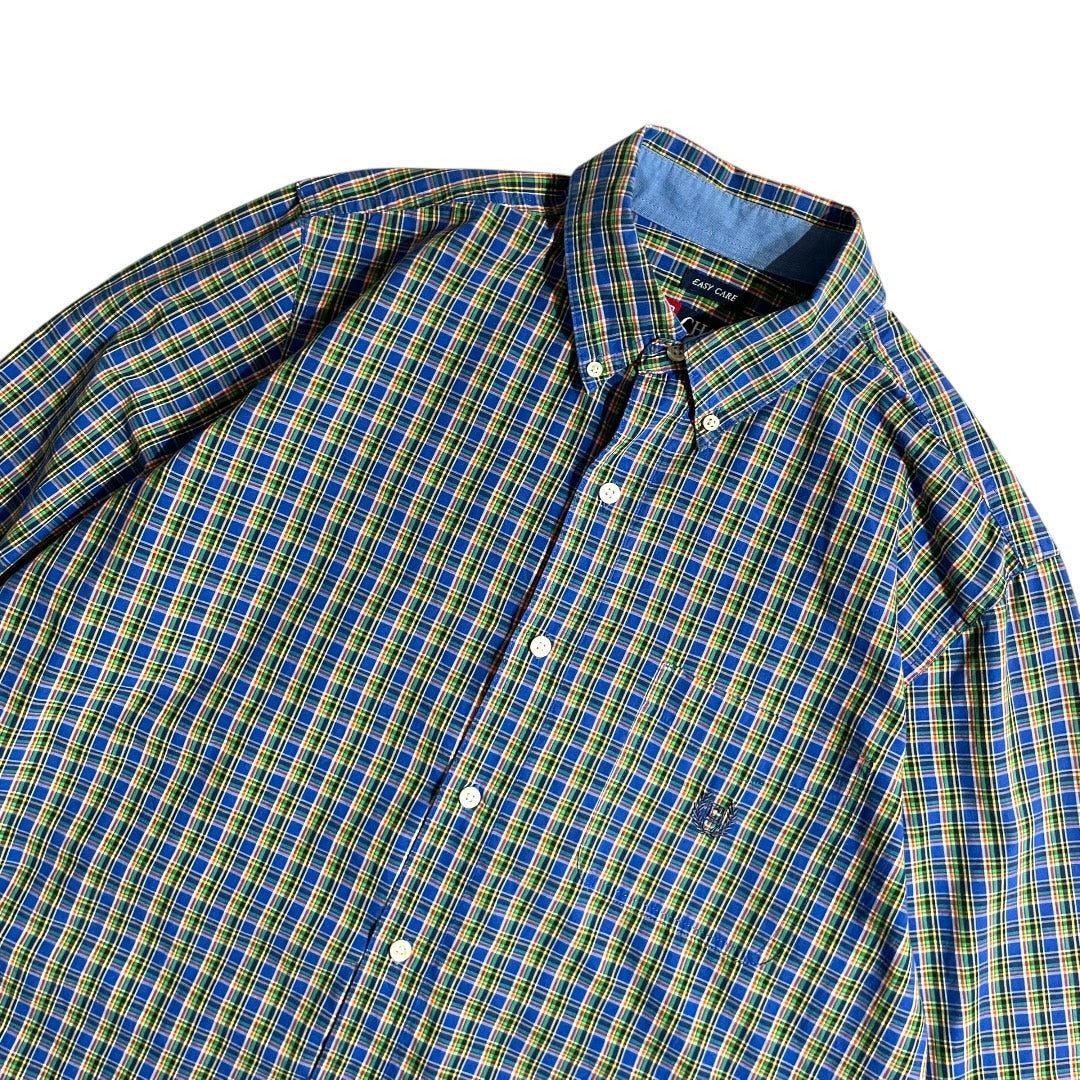【USED】Chaps L/SL Check BD Shirt