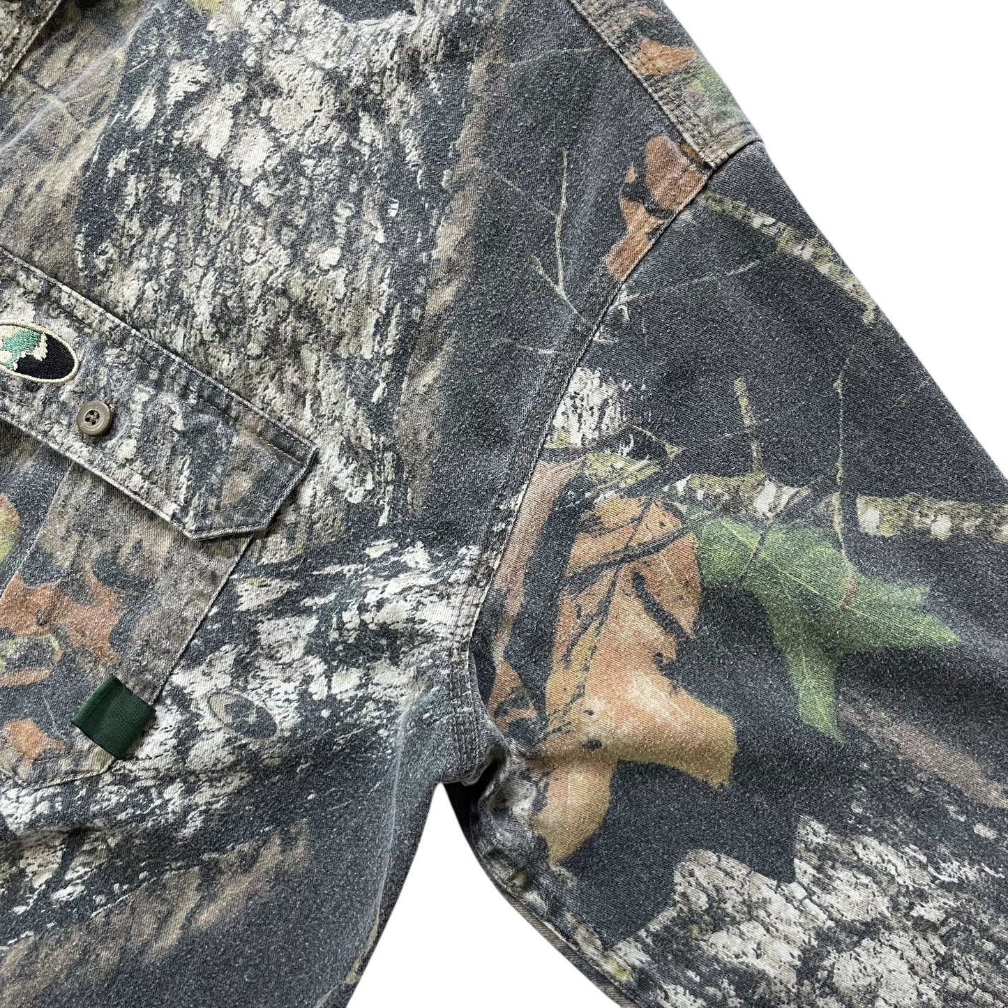 【USED】MOSSY OAK Realtree Camo Shirt