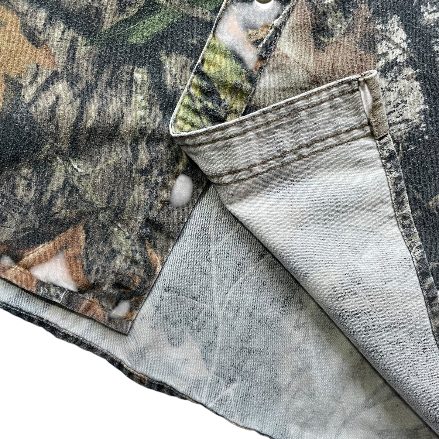 【USED】MOSSY OAK Realtree Camo Shirt