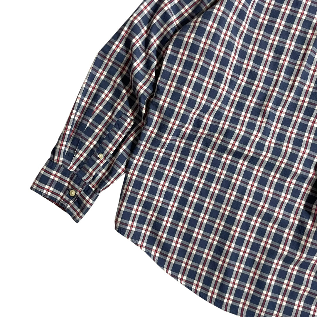 【USED】Chaps L/SL Check BD Shirt