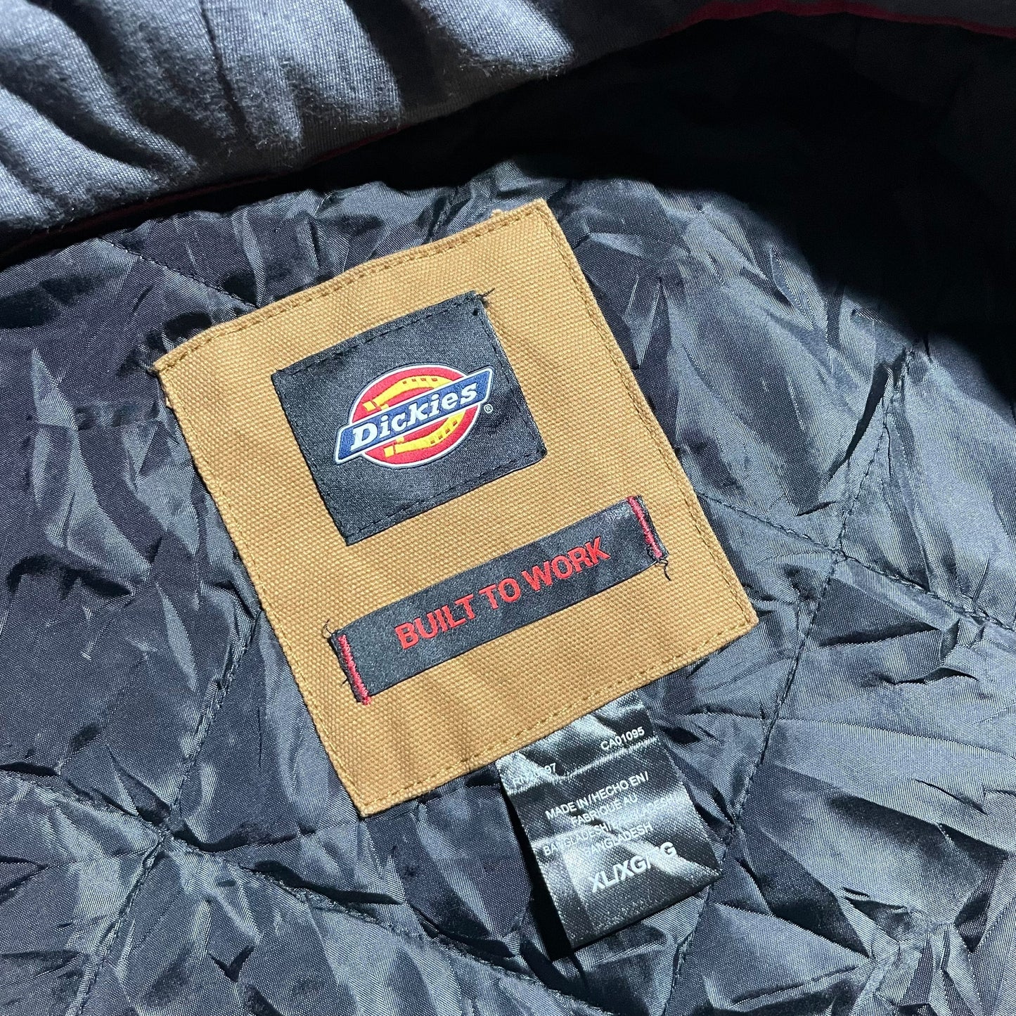 【USED】Dickies Hooded Shirt Jacket