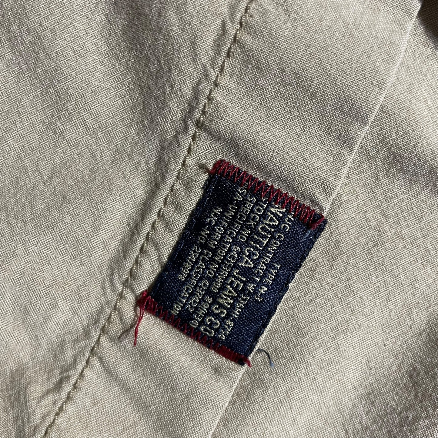 【USED】Nautica Jeans L/SL Cotton Shirt