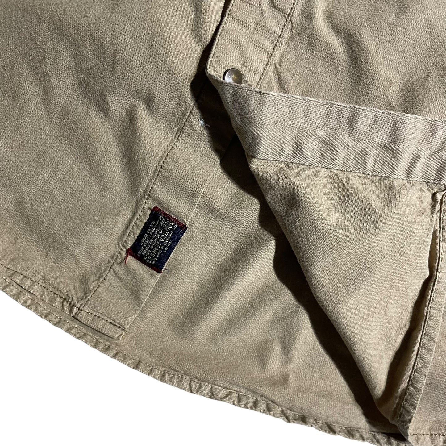 【USED】Nautica Jeans L/SL Cotton Shirt