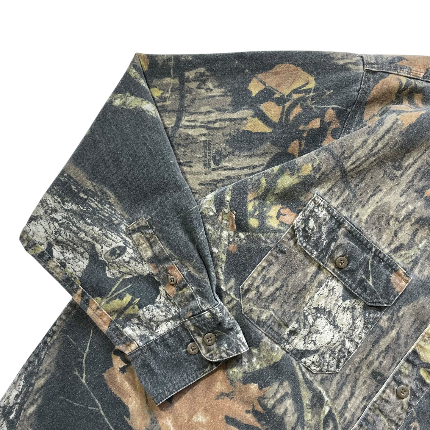 【USED】MOSSY OAK Realtree Camo Shirt