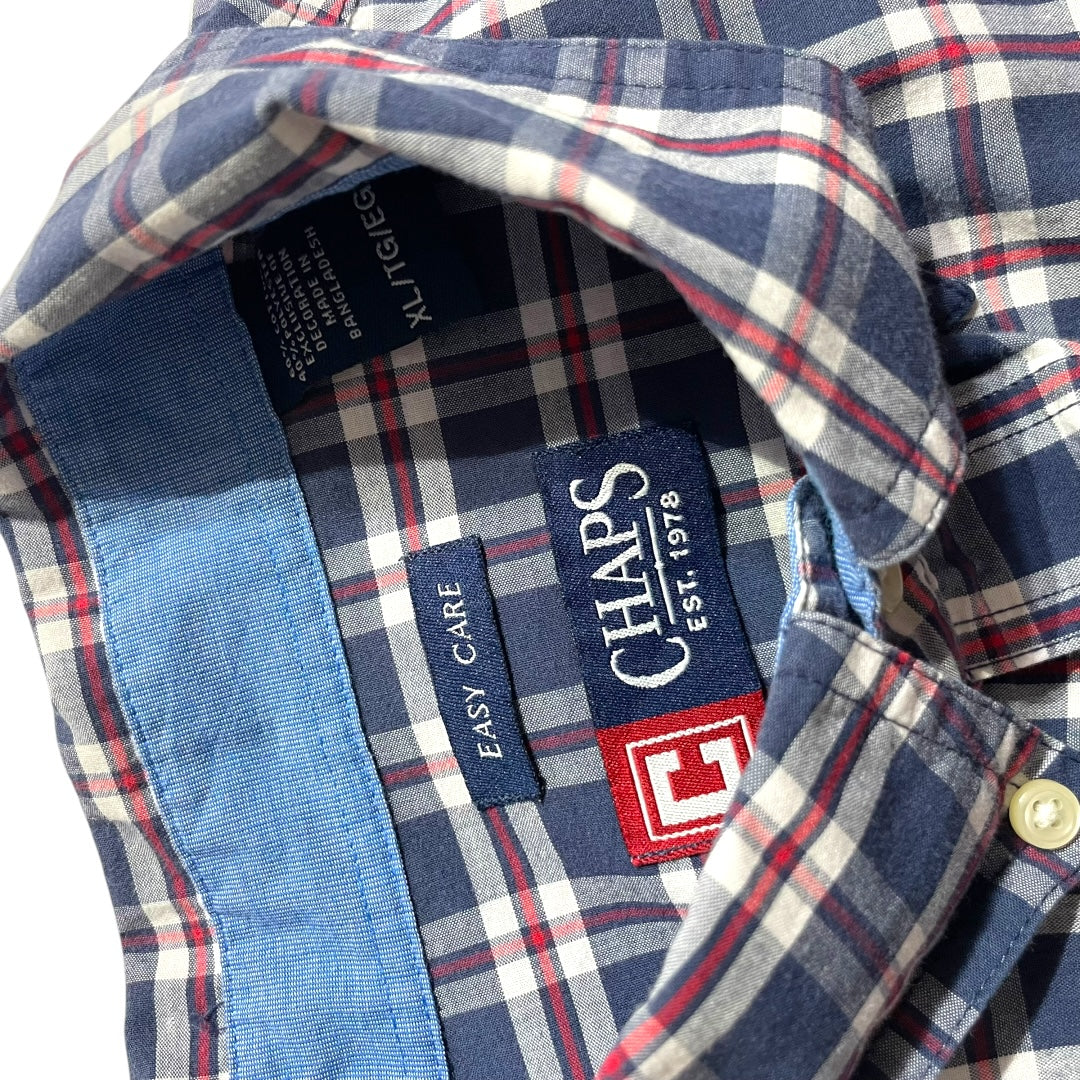 【USED】Chaps L/SL Check BD Shirt
