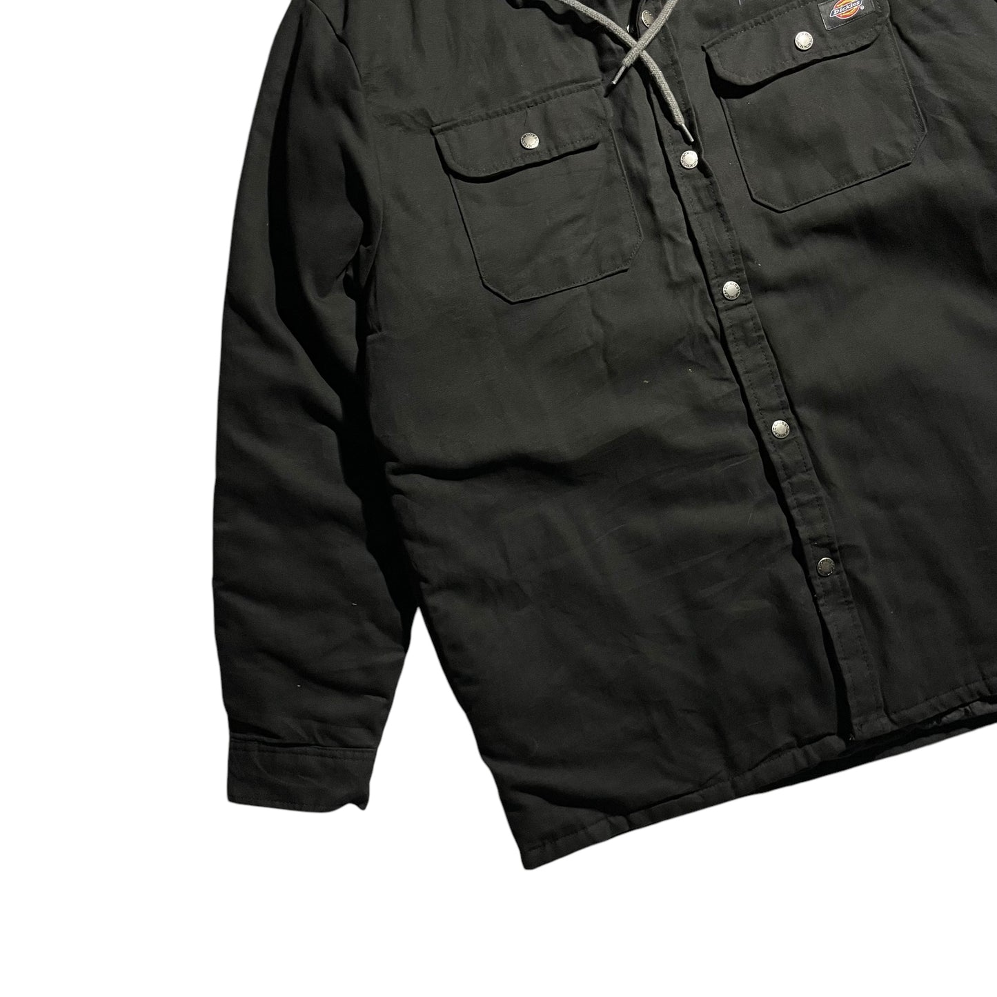 【USED】Dickies Hooded Shirt Jacket