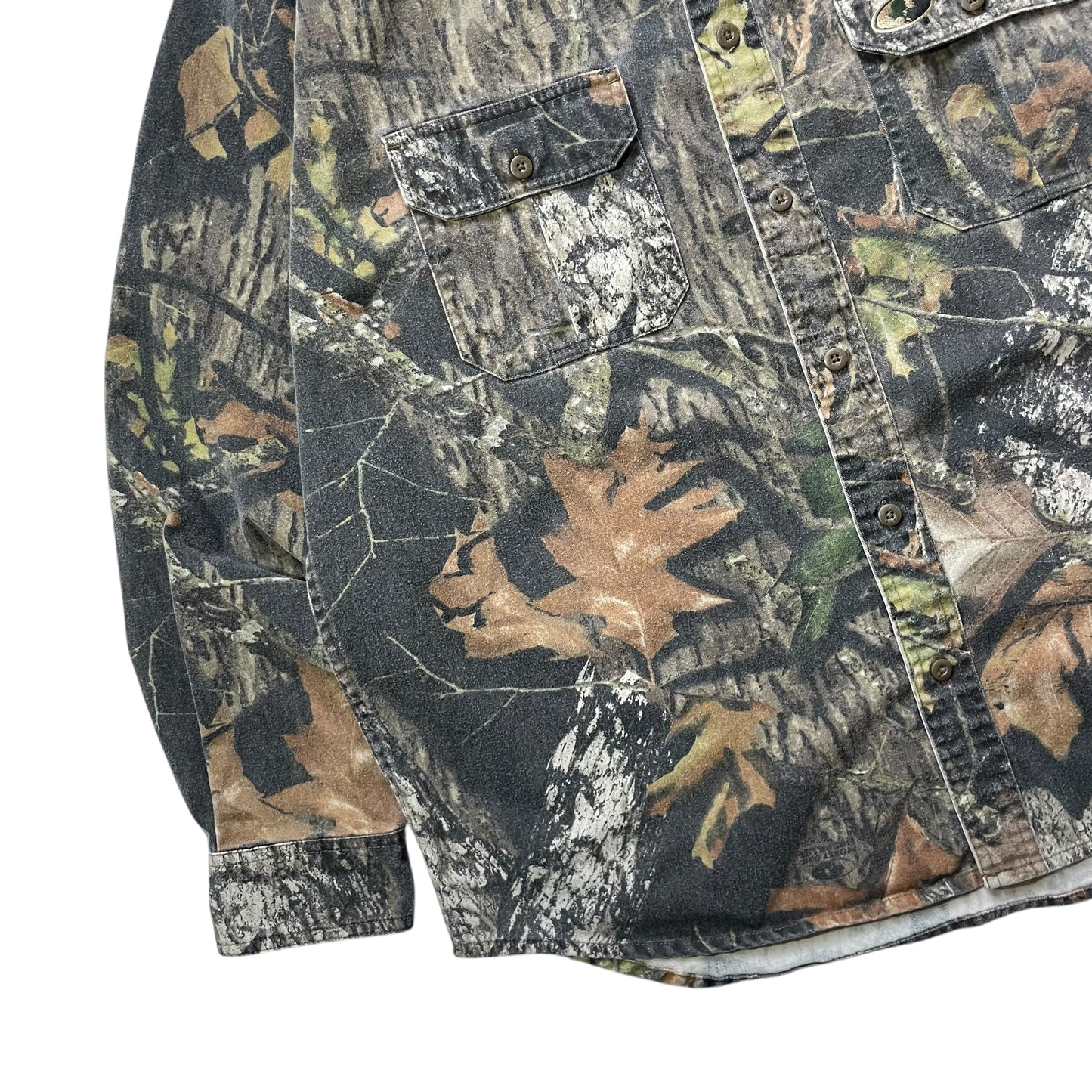 【USED】MOSSY OAK Realtree Camo Shirt