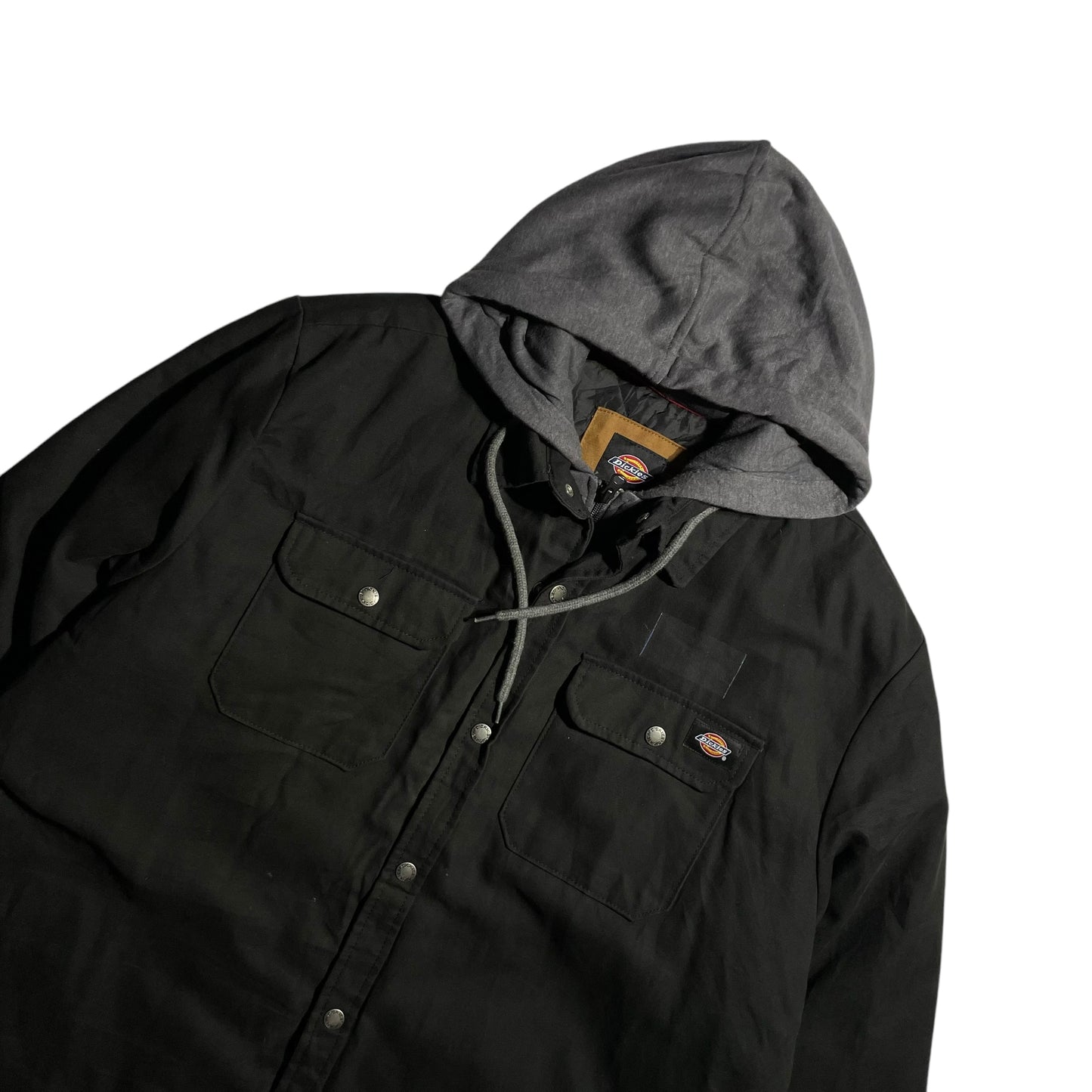 【USED】Dickies Hooded Shirt Jacket