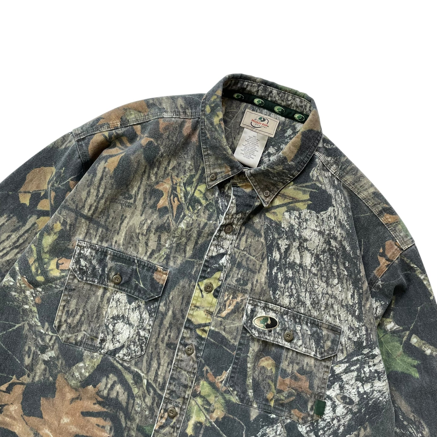 【USED】MOSSY OAK Realtree Camo Shirt