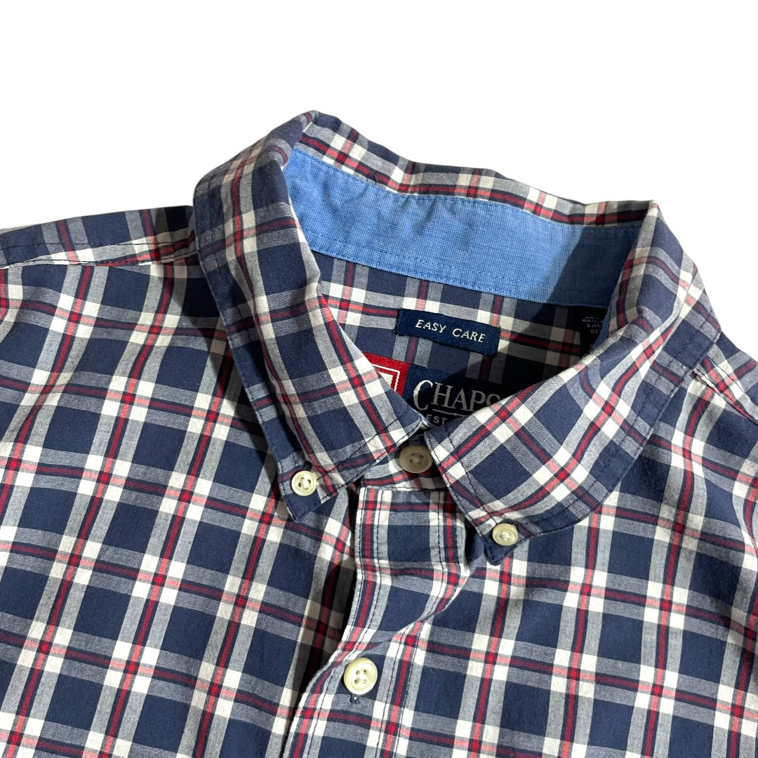 【USED】Chaps L/SL Check BD Shirt