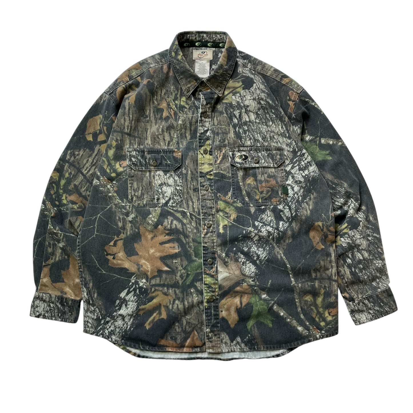 【USED】MOSSY OAK Realtree Camo Shirt