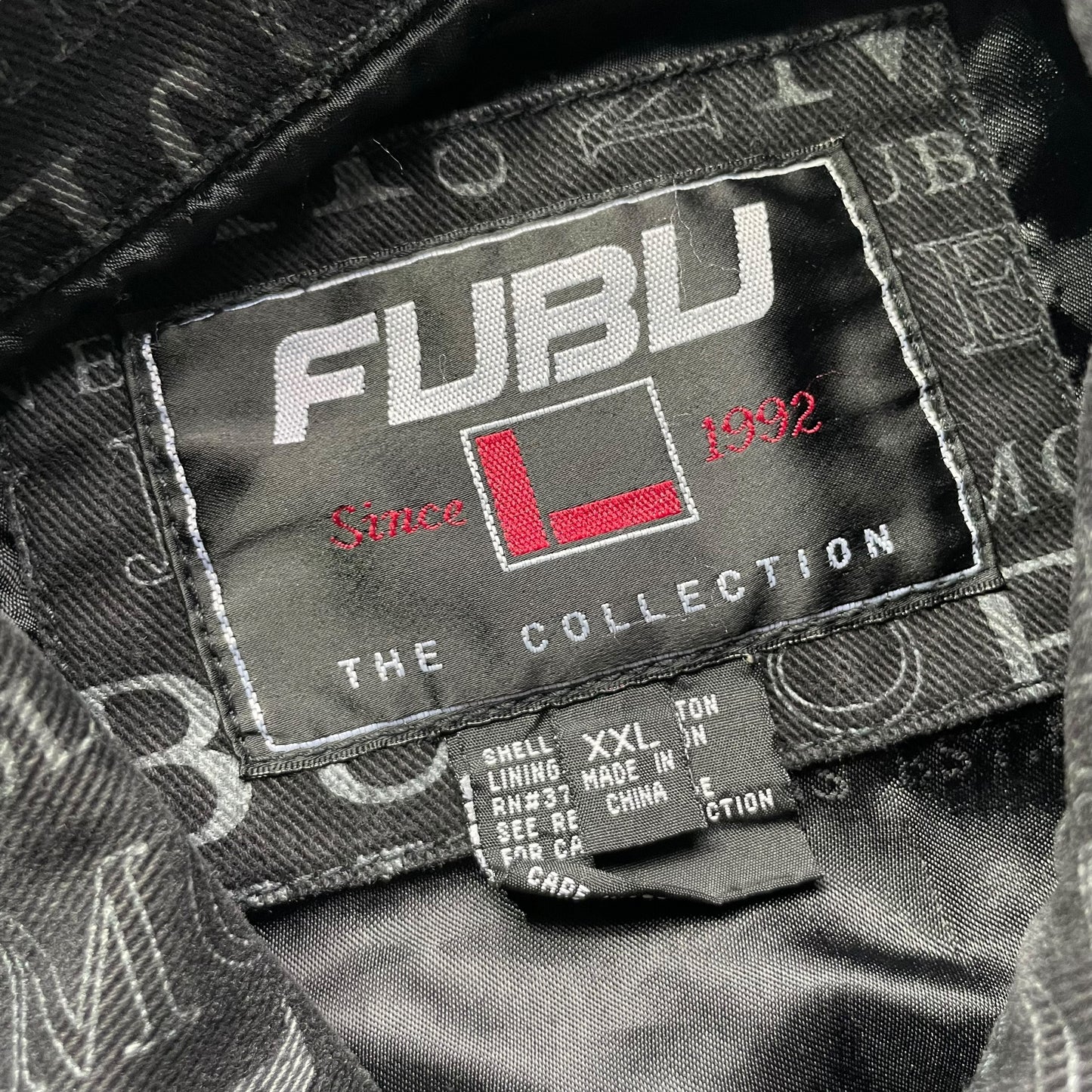 FUBU All Over Pattern Jacket