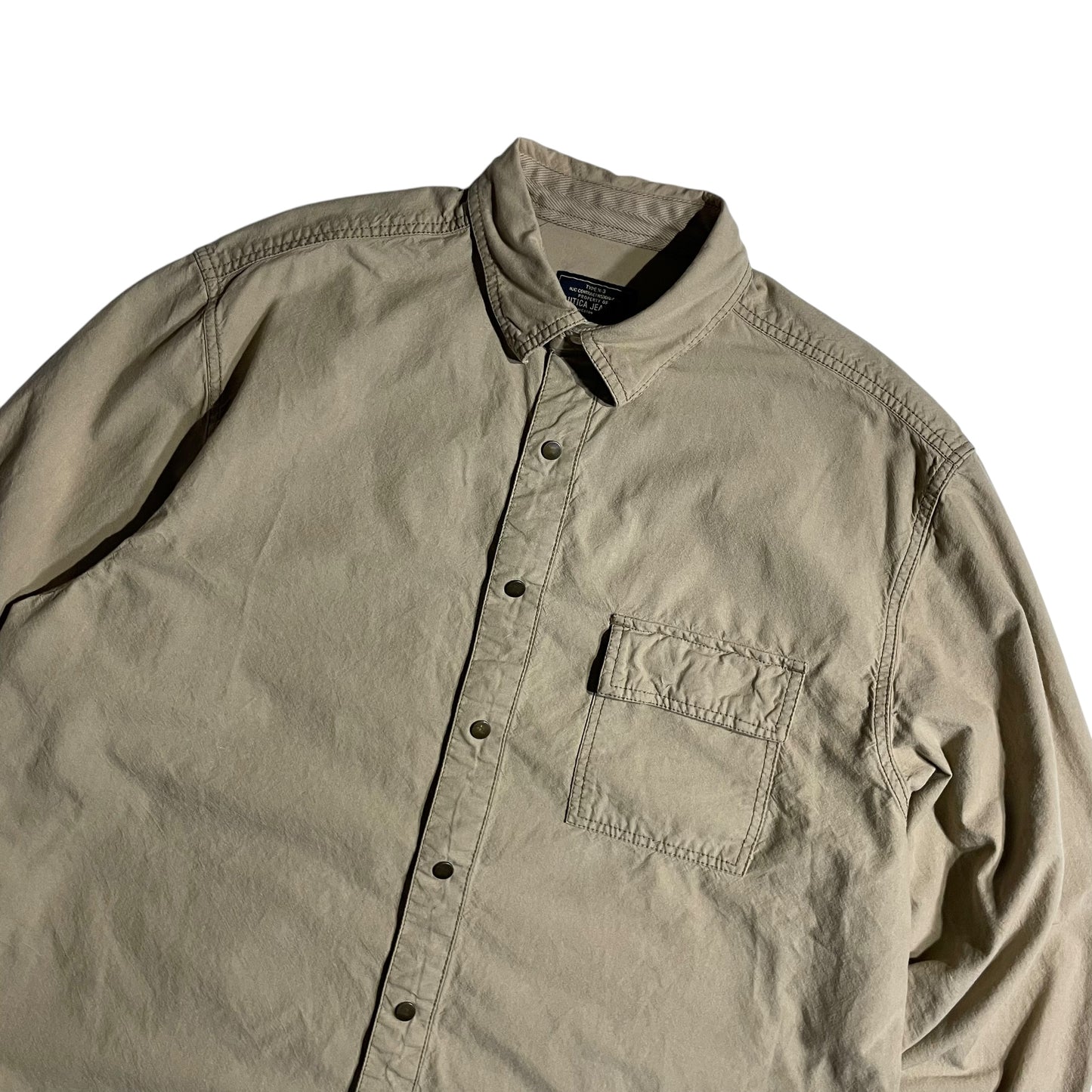 【USED】Nautica Jeans L/SL Cotton Shirt