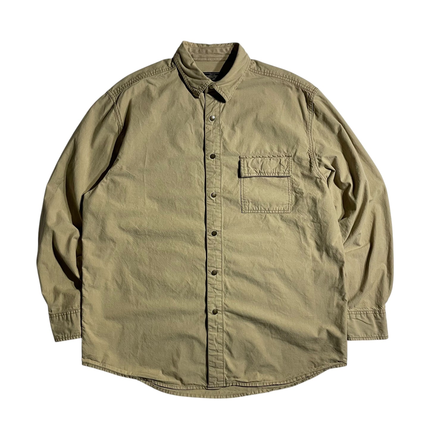 【USED】Nautica Jeans L/SL Cotton Shirt