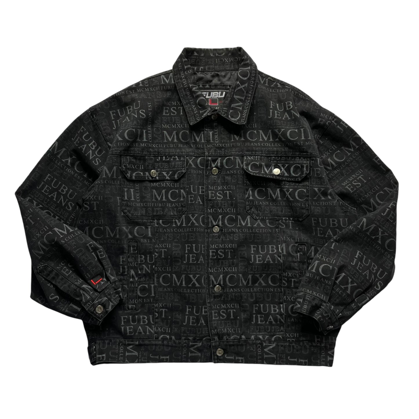 FUBU All Over Pattern Jacket