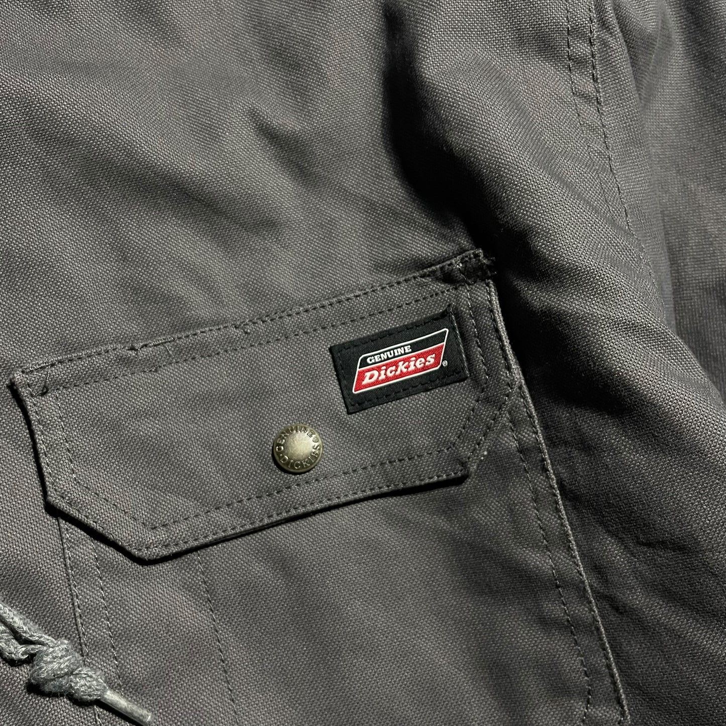 【USED】Dickies Hooded Shirt Jacket
