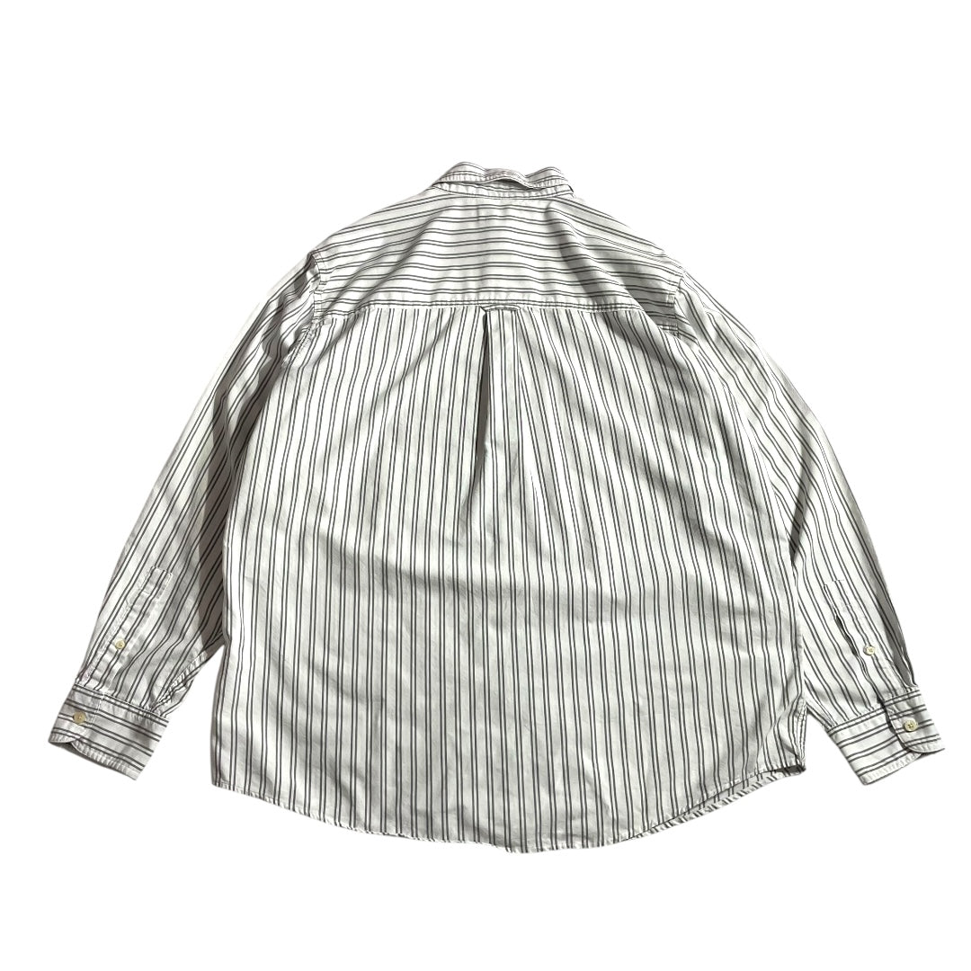【USED】Chaps L/SL Stripe BD Shirt