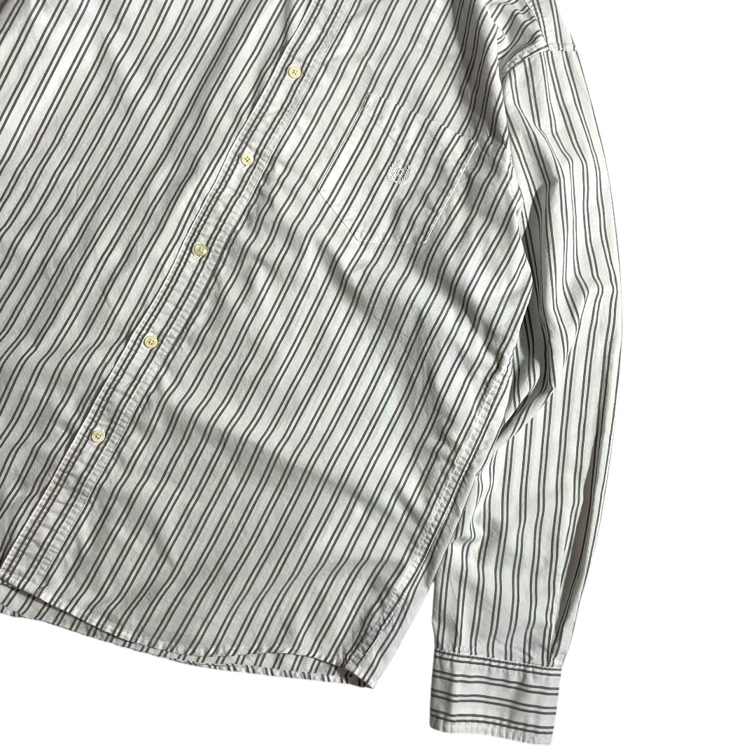 【USED】Chaps L/SL Stripe BD Shirt