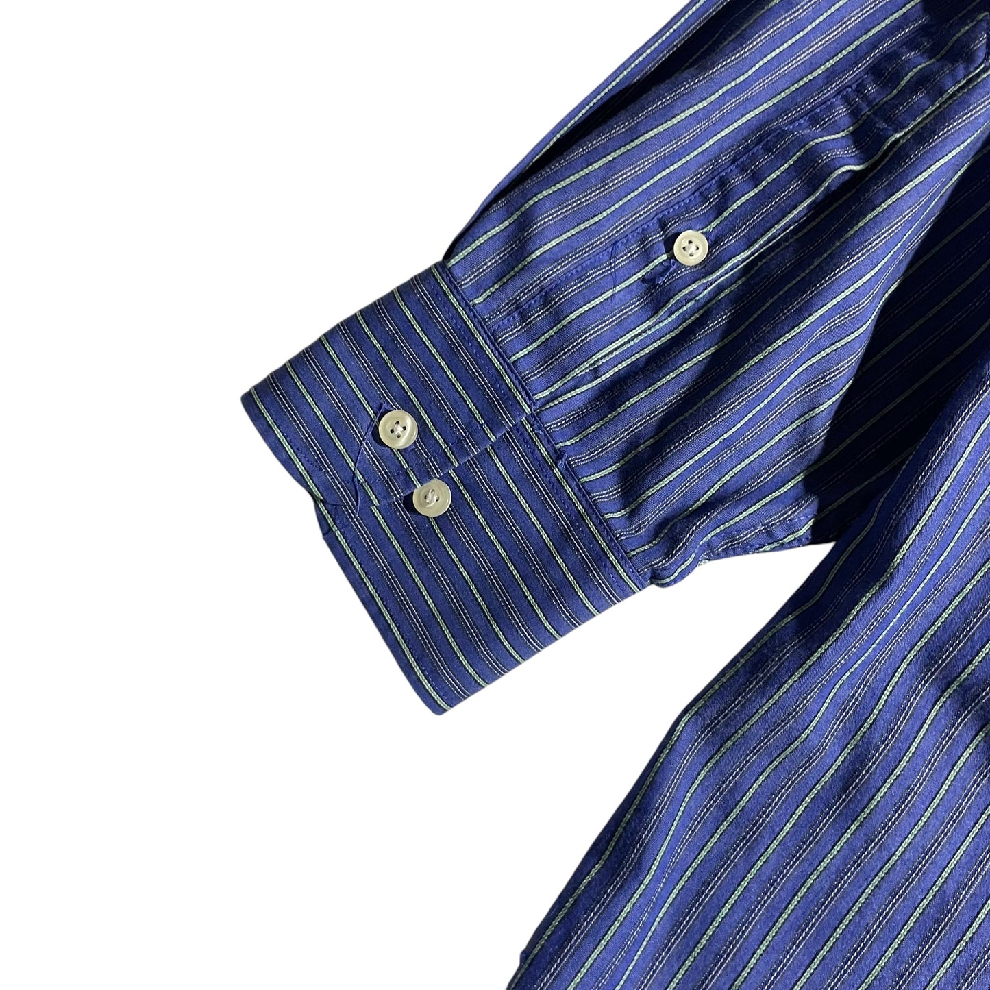 【USED】Chaps L/SL Stiripe BD Shirt