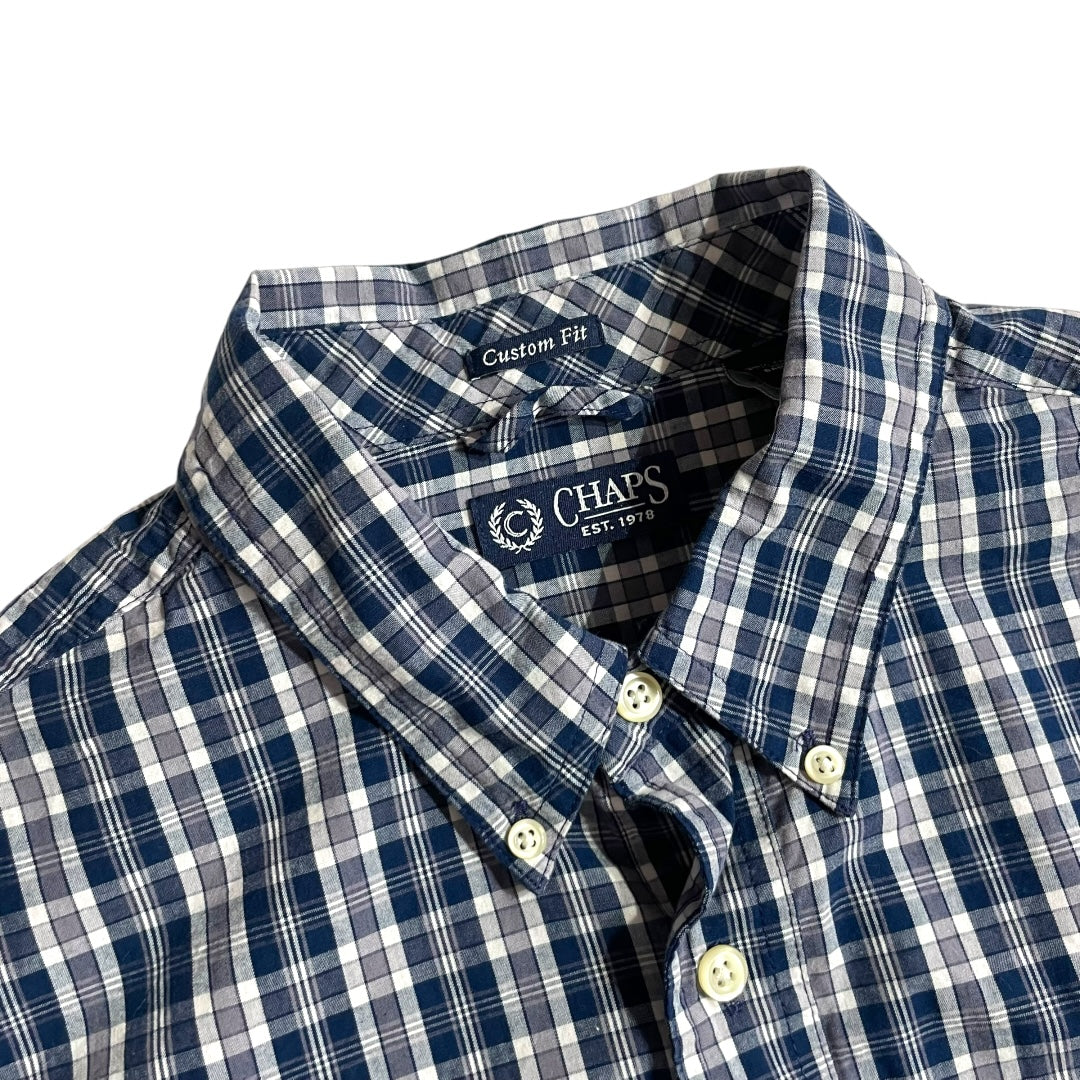 【USED】Chaps L/SL Check BD Shirt