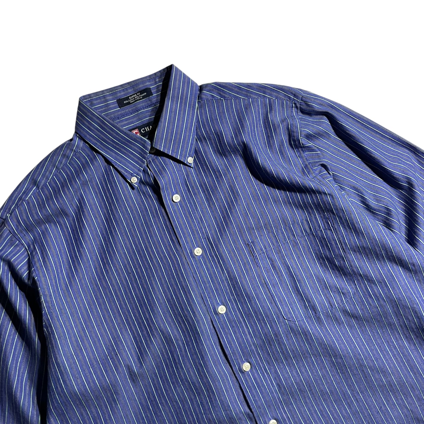 【USED】Chaps L/SL Stiripe BD Shirt