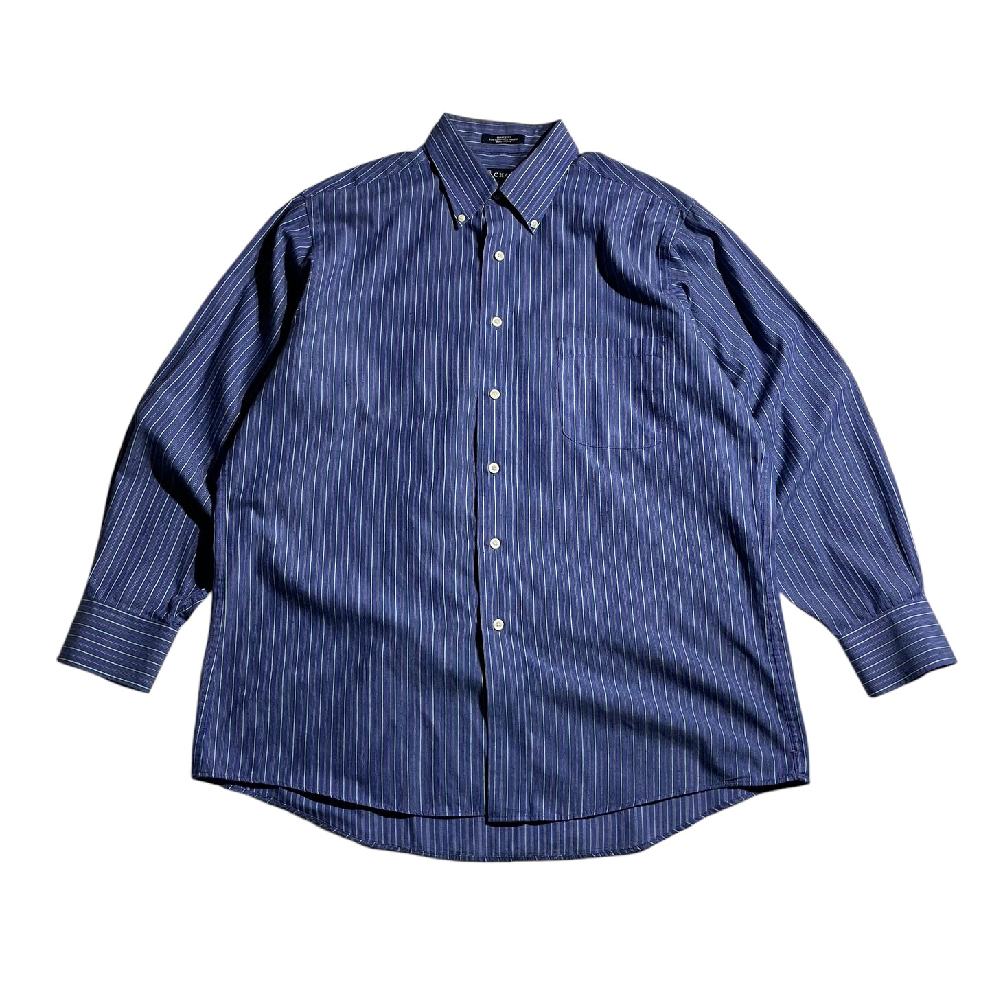 【USED】Chaps L/SL Stiripe BD Shirt