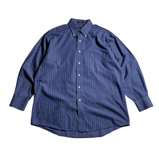 【USED】Chaps L/SL Stiripe BD Shirt