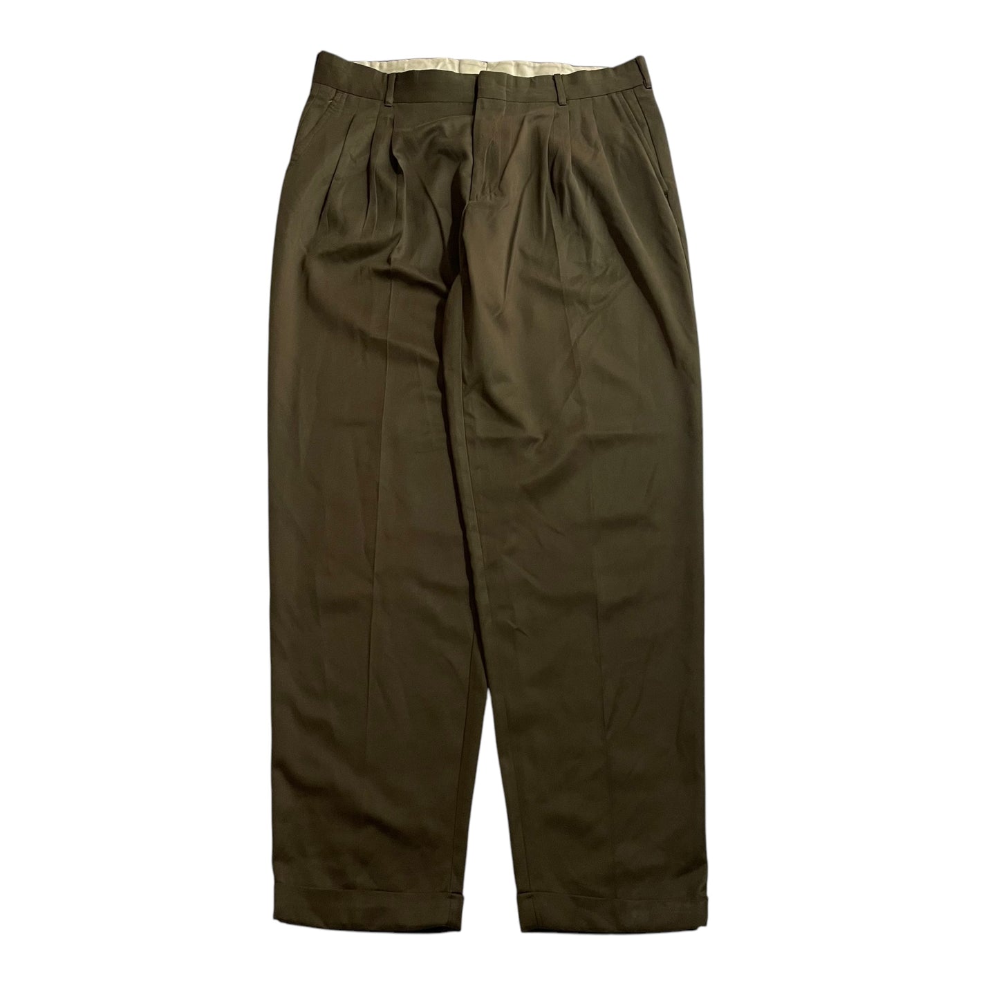 【USED】TFW 3tuck Wide Slacks