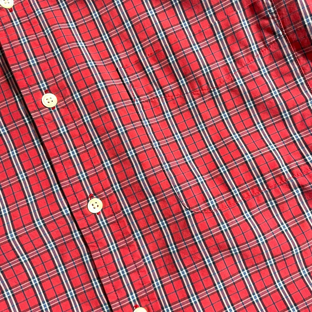 【USED】Gap L/SL Check BD Shirt