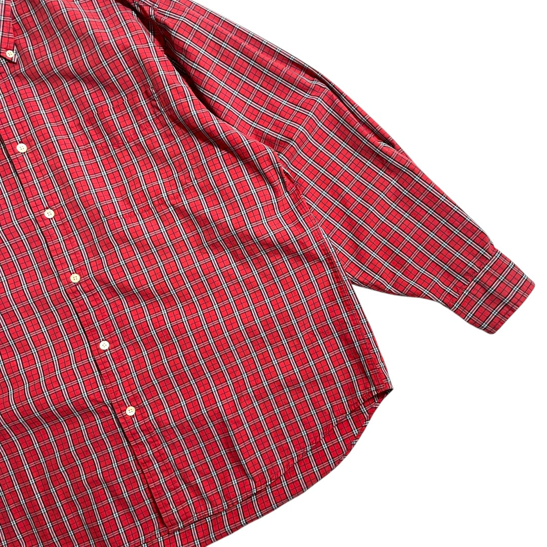 【USED】Gap L/SL Check BD Shirt