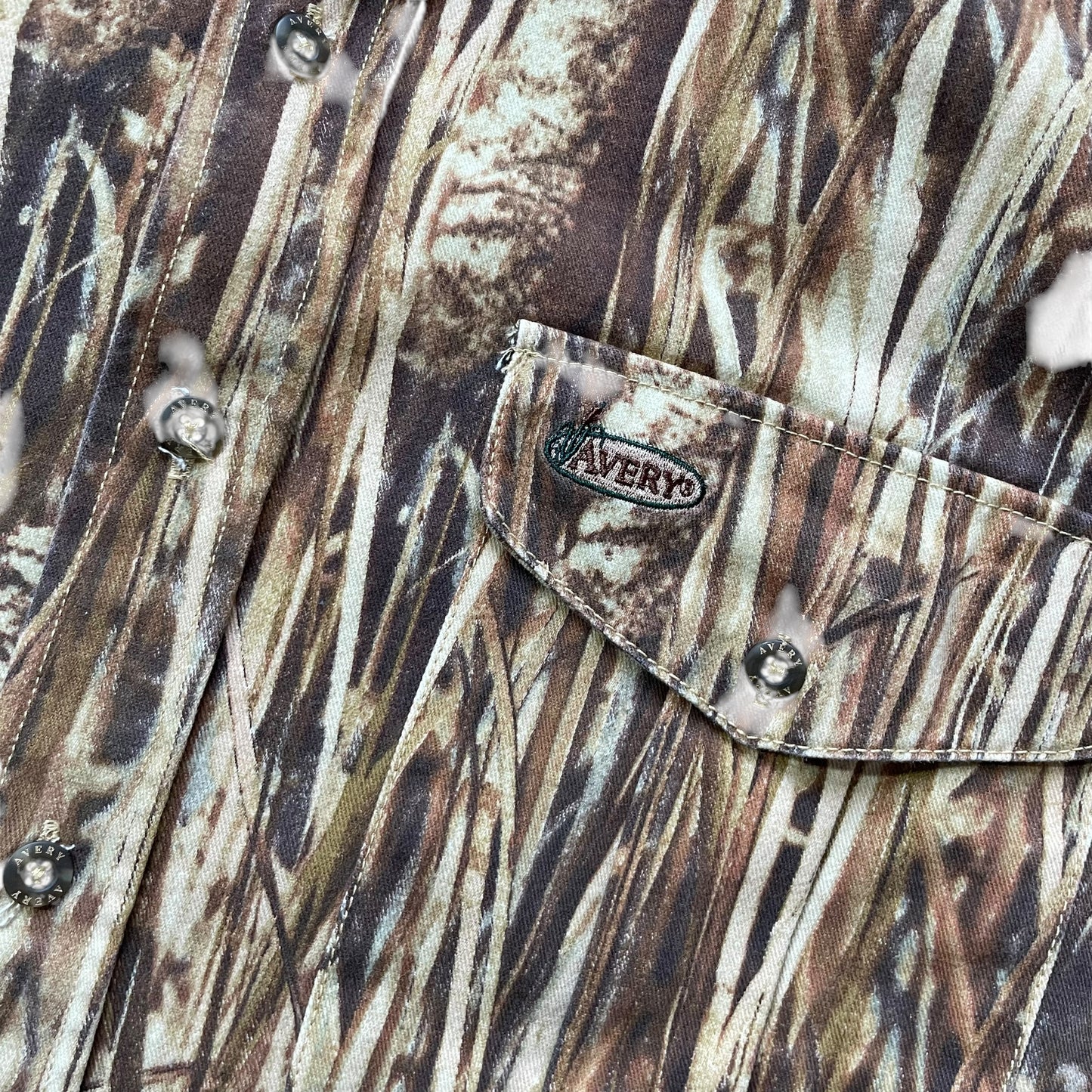 【USED】Avery Grass Camo Shirt