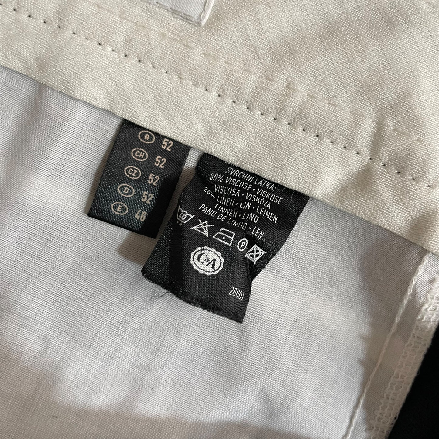 【USED】Canda 1tuck Wide Slacks