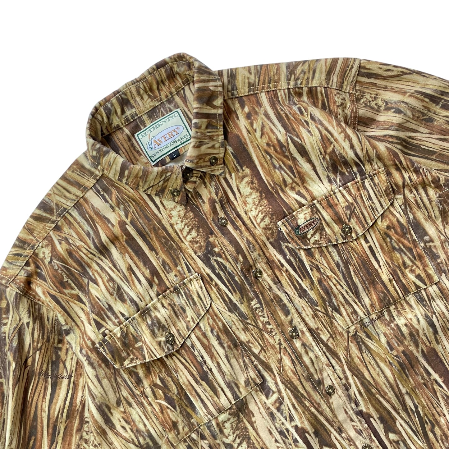 【USED】Avery Grass Camo Shirt
