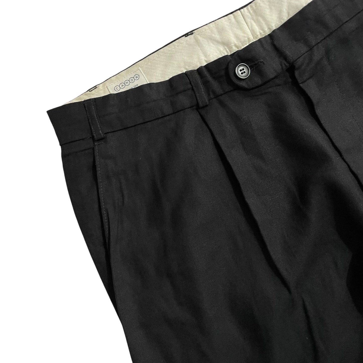 【USED】Canda 1tuck Wide Slacks