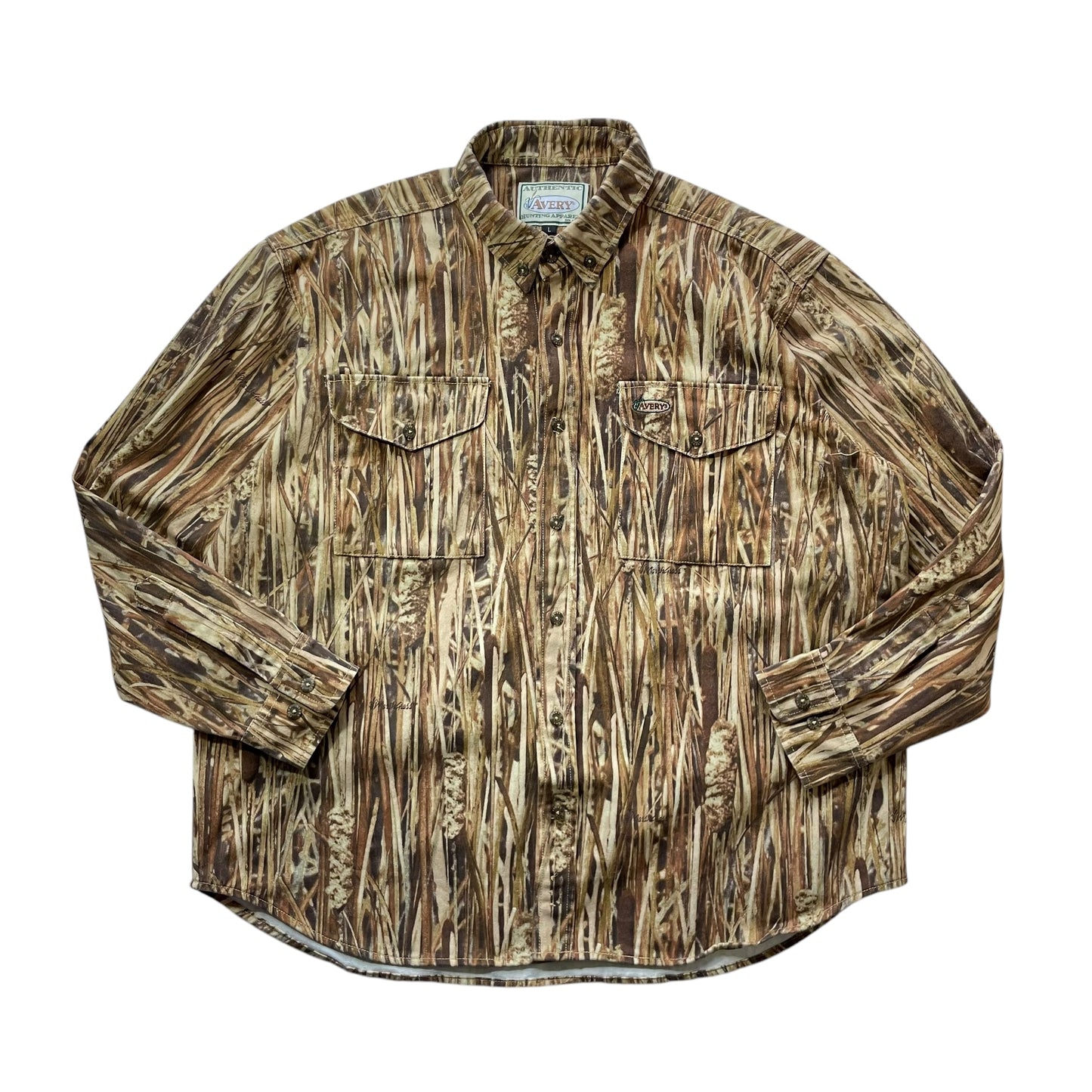 【USED】Avery Grass Camo Shirt