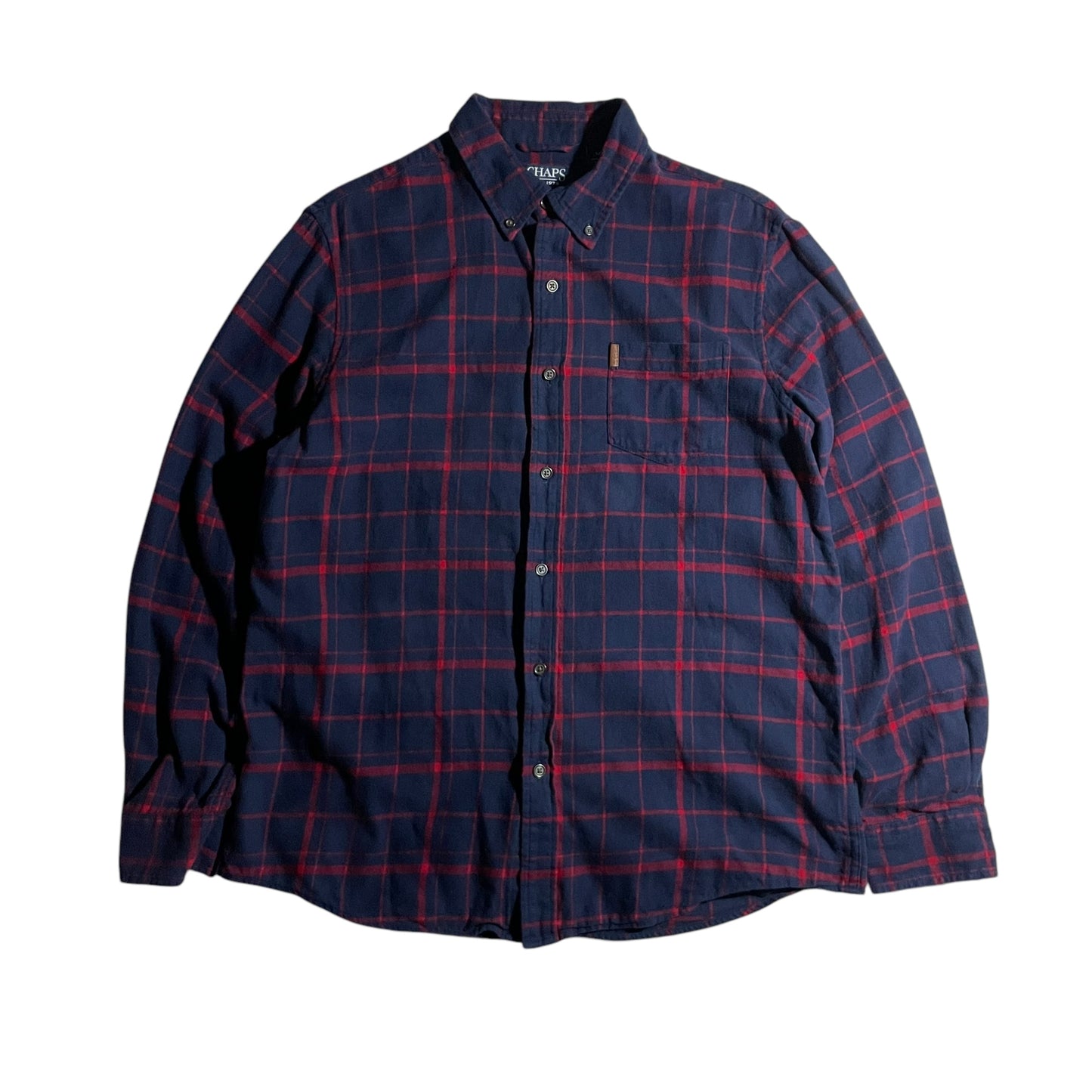 【USED】Chaps L/SL Check BD Shirt