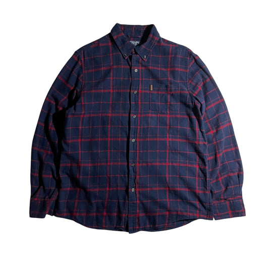 【USED】Chaps L/SL Check BD Shirt