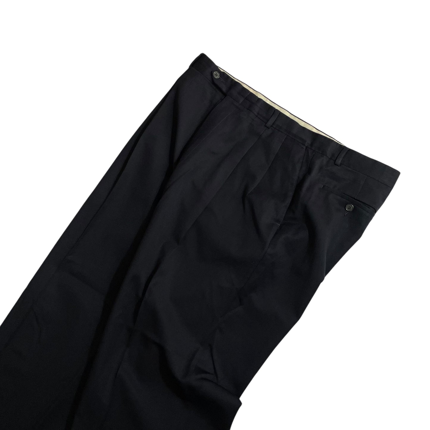 【USED】ALFANI 2tuck Wool Slacks