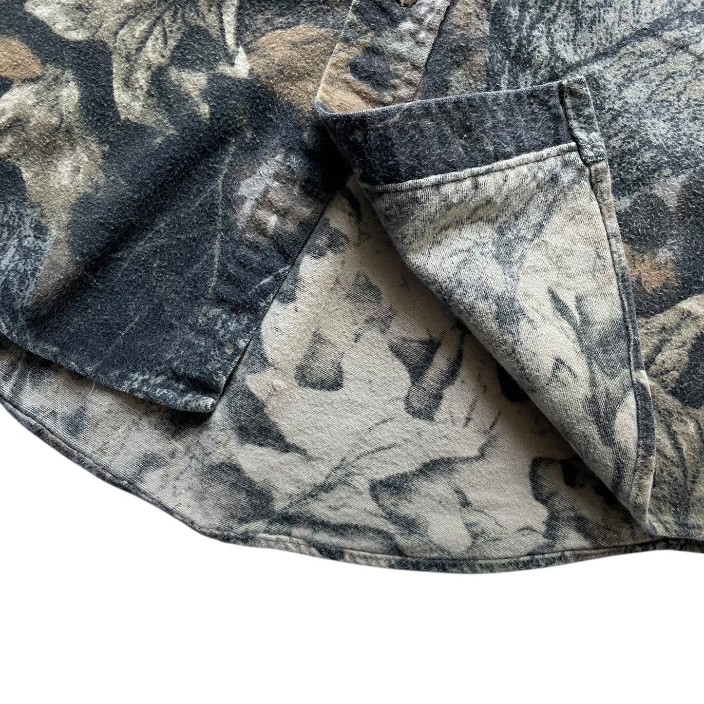 【USED】MOSSYOAK Realtree Camo Shirt "Made in USA"