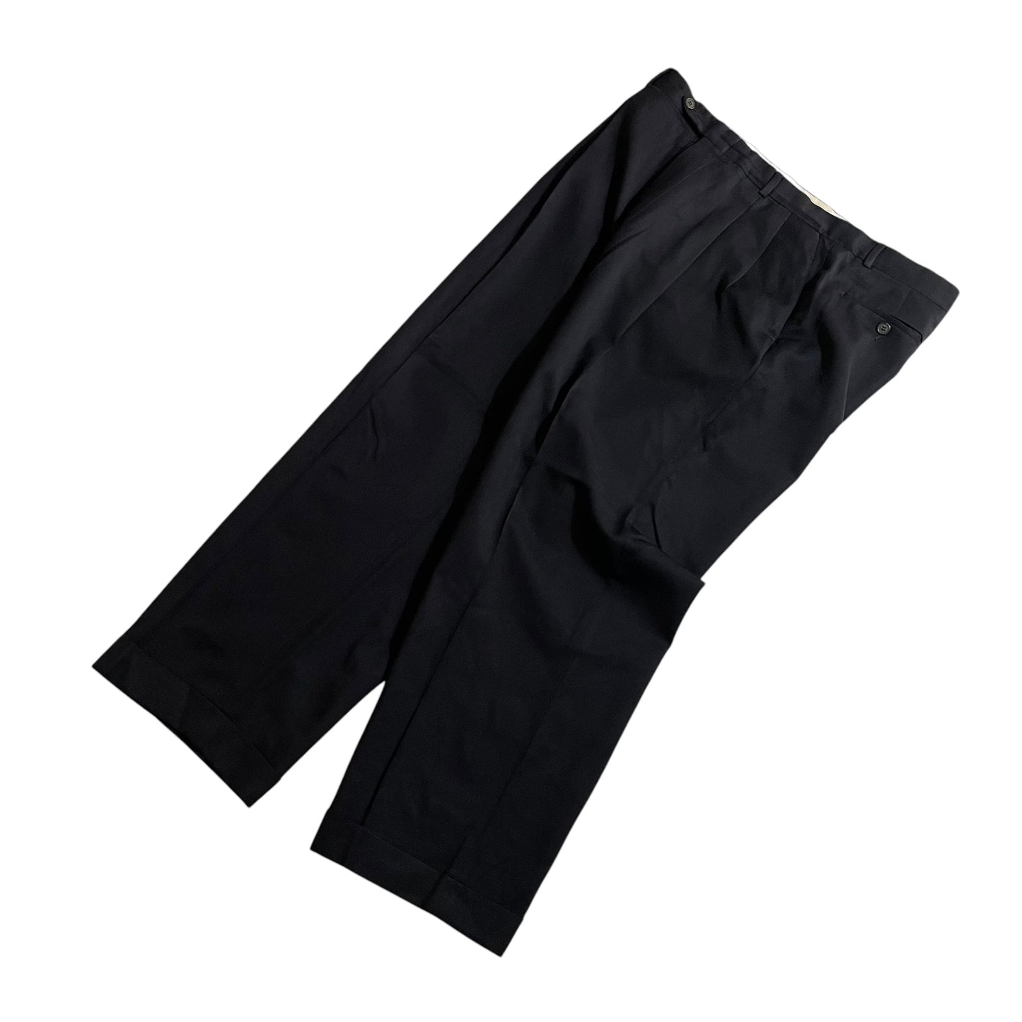 【USED】ALFANI 2tuck Wool Slacks