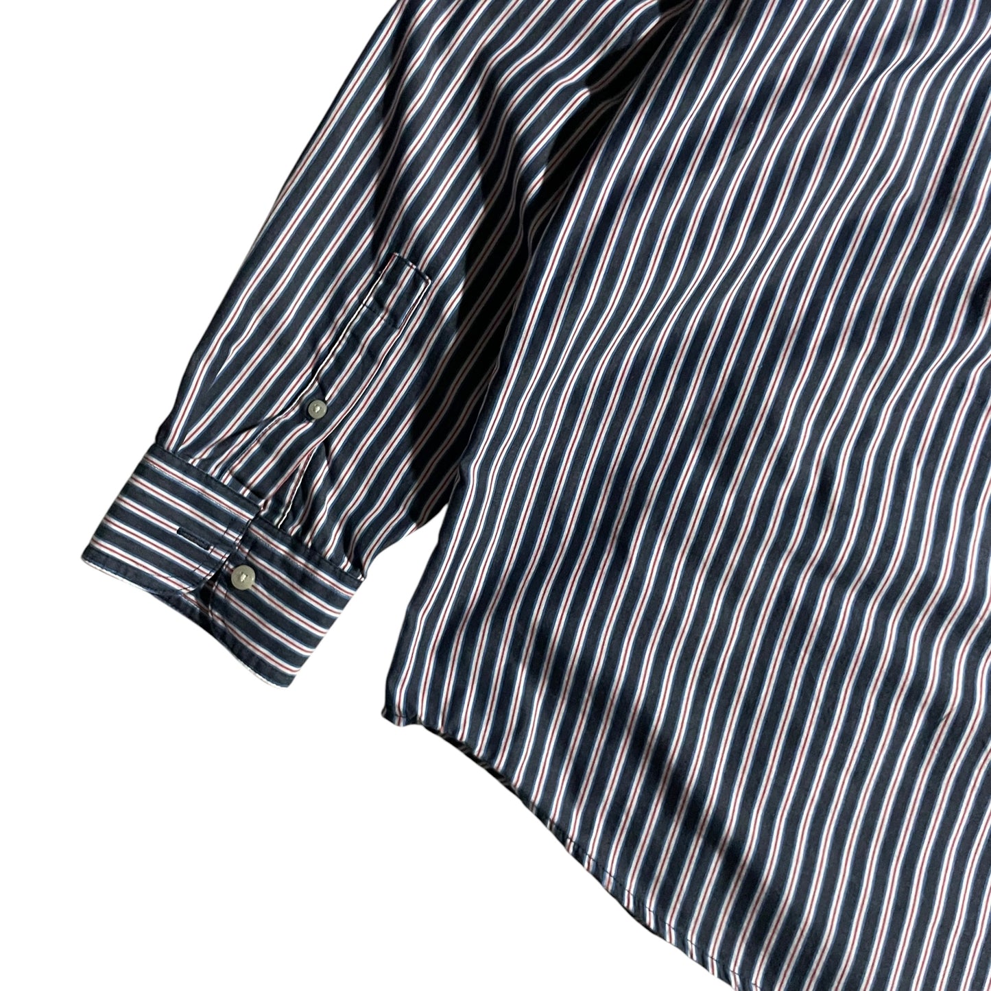 【USED】Chaps L/SL Stiripe BD Shirt
